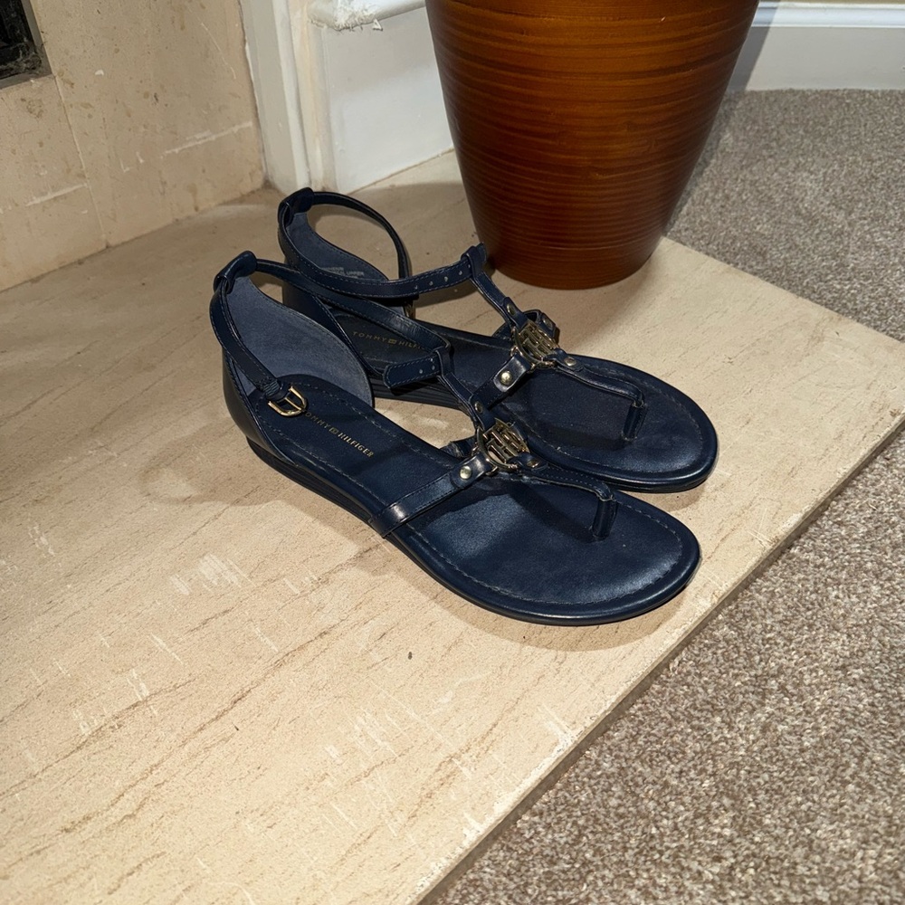 Tommy Hilfiger Dark Blue Sandals